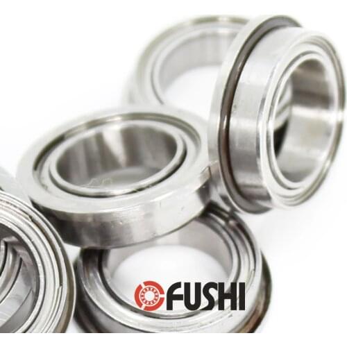 F606ZZ Flange Bearing 6x17x6 mm ABEC-1 ( 10 PCS ) Flanged F606 Z ZZ Ball Bearings