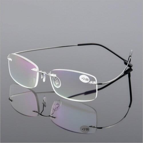Flexible Women Reading Glasses Men Ultralight Magnifier Clear Presbyopic Spectacles Reader Fashion Glasses +1.0 +1.5 +2.0 ~ +4.0