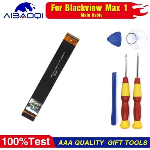 Main Ribbon Flex Cable FPC Accessories For Blackview Max 1 Smart Phone Repair Main Board Perfect Replacement Parts Free Tools