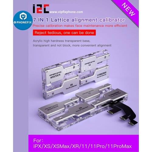 I2C 7 IN 1 Lattice Face Precision Calibrator For iPhone X/XS/XSMax/XR/11/11Pro/11Pro Max Precise Alignment Face ID Calibrator