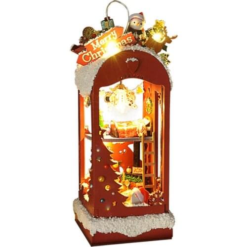 DIY Doll House With Furniture Miniature House Luxury Simulation Dollhouse Assembling Toys For Kids Children Birthday Gifts