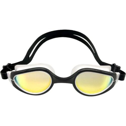 Adult Summer One Piece Wide View Swimming Mask Anti Fog Silicone Swimming Goggles