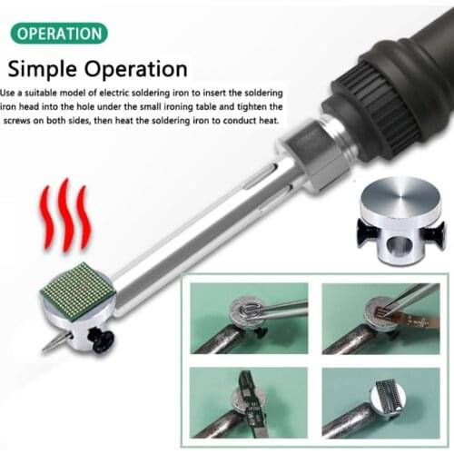 MINI JBC Soldering Station For All Soldering Iron Tips C210 936 T12 1200 245 Repair Desoldering Various Cable IC Heated Station