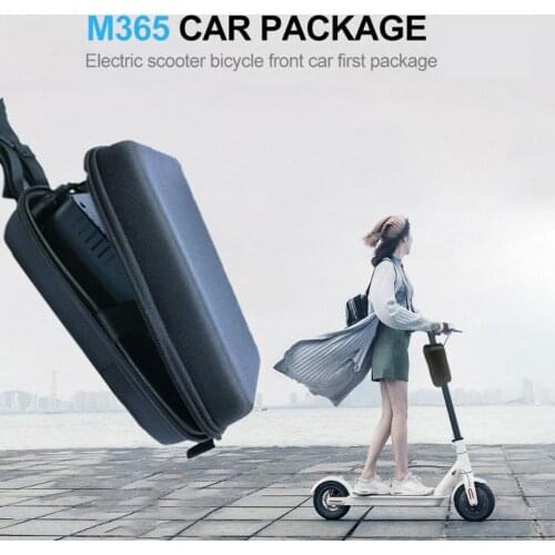 Mountain Bike Mini Front Bag Handlebar Mount Storage Bag Bike Scooter Pouch Zipper Case For Xiaomi Mijia M365