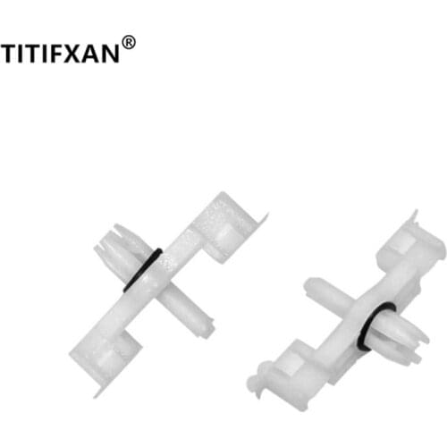 6PCS Auto door trim strip bar threshold pressure plate fixed clips for Porsche Cayenne For Volkswagen Touareg plastic fastene