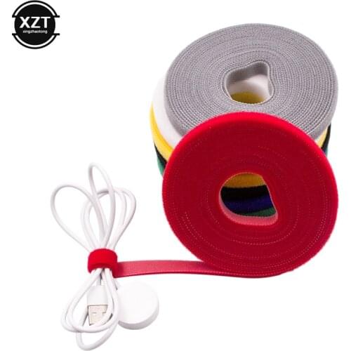 5M Nylon Cable Winder Wire Organizer Earphone Holder Mouse Cord Protector USB Cable Management For Samsung iPhone Ethernet Line