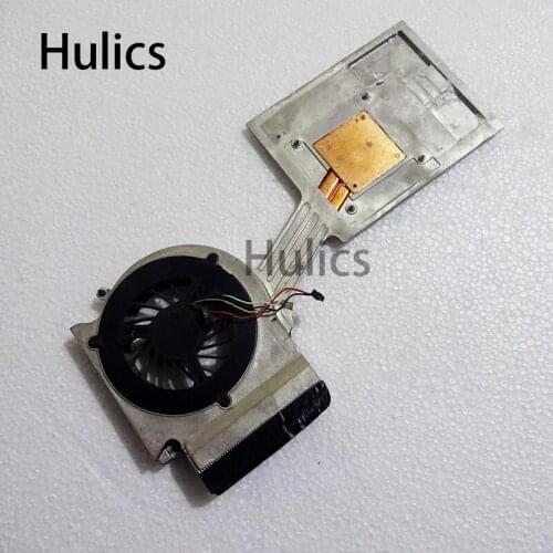 Hulics Original for HP elitebook 8760 8760W laptop graphics card cooling 652544-001 heatsink 652541-001 FAN