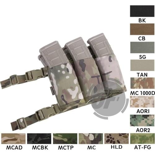 Emerson 5.56 .223 M4 Rifle Double Triple Magazine Pouch High-Speed Airsoft Hunting Waist-Mounted Magazine Carrier Holder