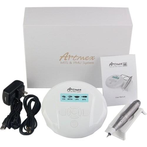 Professional Artmex V6 Design Digital Permanent Makeup Machine Micropigmentation Device For Fine Lines Removal Eyebrow Eyeliner
