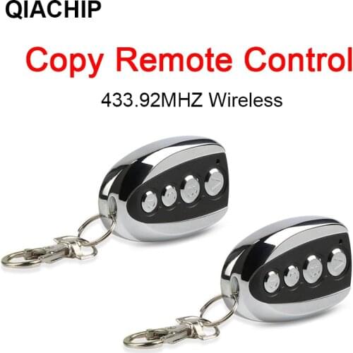 QIACHIP Metal Clone Remotes 433.92MHZ Copy Remote Controller Auto Copy Duplicator For Gadgets Car Home Garage door HIGH QUALITY