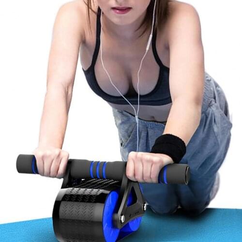 1 pc Ab Wheel Roller non-slip mute bodybuilding belly reduction/abdominal core/muscle training device unisex fitness equipment
