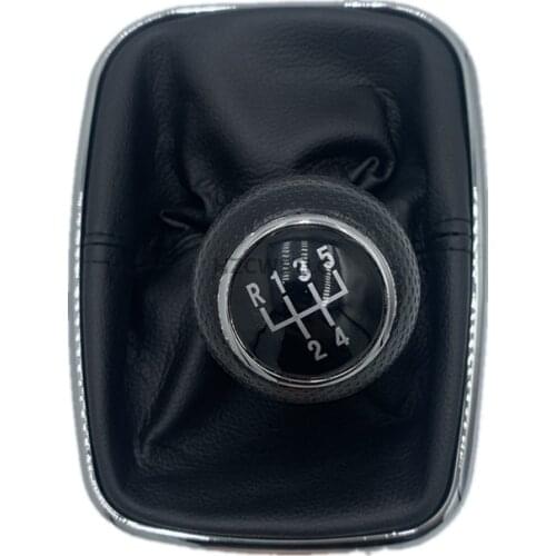 High Quality 5 Speed Car Gear Shift Knob Lever Shifter Gaitor Boot For VW 1999-2004 Golf 4 IV MK4 GTI R32 Bora Jetta MT