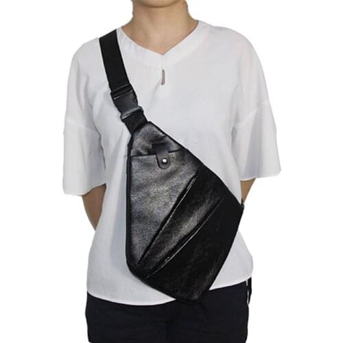 Tactical Gun Bag Airsoft Pistol Leather Concealed Storage Holster Chest Bag Pouch Outdoor Hunting Hiking Anti-theft Shoulder Bag