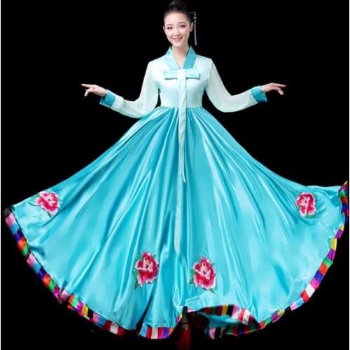Customized high quality New Korean dance costumes performance clothes Hanfu Hanfu adult female dachangjin traditional palace