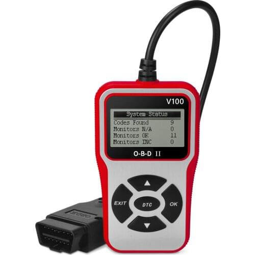 Universal O-B-D II Scanner Car Engine Fault Code Reader E-O-B-D O-B-D 2 CAN Diagnostic Scan Tool for O-B-D II Protocol Cars