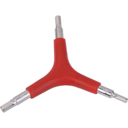 Cycling Bike Bicycle 3 Way (Y Type) Hex Allen Wrench Tool Size 4mm, 5mm, 6mm