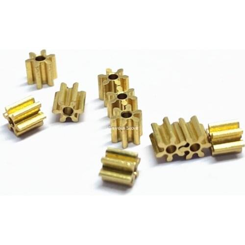 0.4M 6T 0.98mm 1MM Copper Gear DIY MINI GEARS