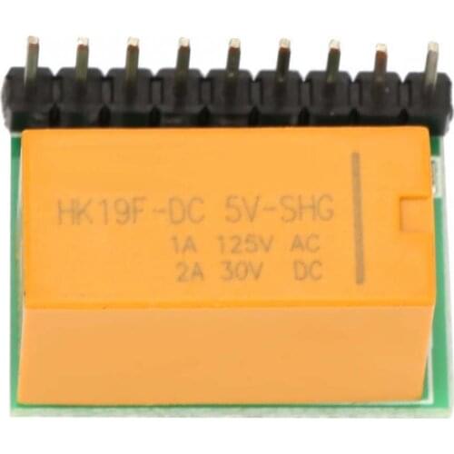 Relay Module DR21A01 DC 5V/10V 1-Channel DPDT Signal Relay Module Polarity Reversal Switch Board