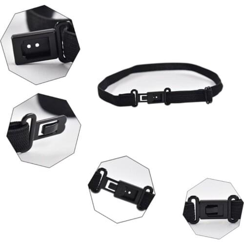 10Pcs DIY Accessories Bow Tie Adjustable Belt Elastic Strap Extender with Clip F3MD