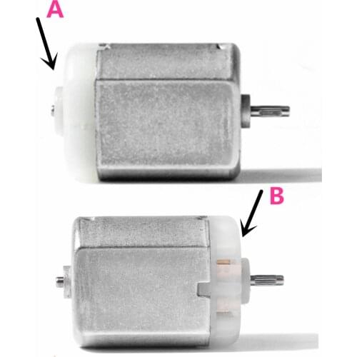 2pcs/lot 7.4mm FC280 Car Door Lock Motor Actuator DC12V For Toy car DIY creative accessories