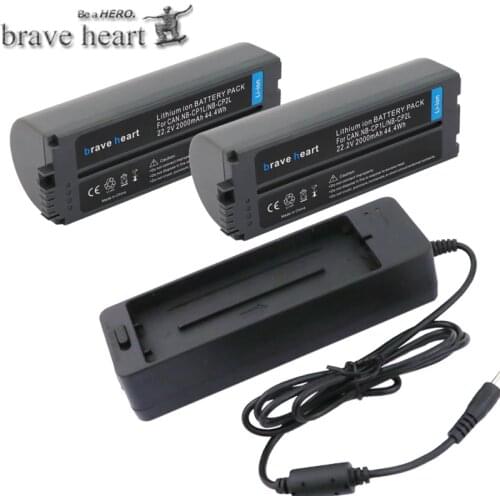 2x CP-2L CP 2L NB CP2L NB-CP2L Battery +Charger Adapter for Canon NB-CP1L CP2L SELPHY CP100 CP200 CP220 CP300 CP330 CP400 CP1300