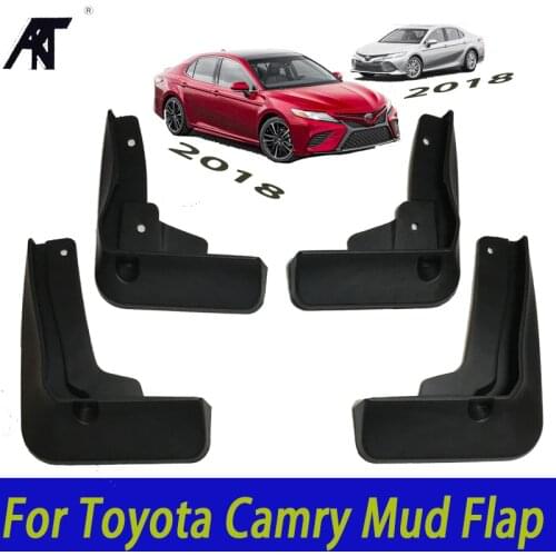 Car Mud Flaps For Toyota Camry 2018 2019 L LE XLE Daihatsu Altis Mudflaps Splash Guards Mud Flap Mudguards 2017