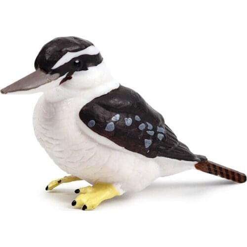 Kookaburra Animal Figure Collectible Toys Birds Animal Cognition Action Figures Kids Plastic Cement Toys