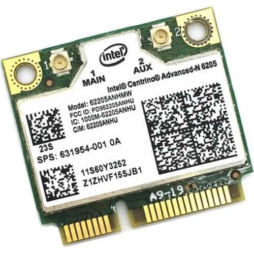 Wireless Adapter Card for Intel Centrino Advanced-N 6205 62205HMW Wireless 300Mbps Wifi PCIe Card for IBM Lenovo Thinkpad x220