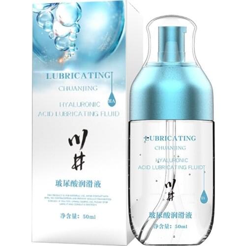 Kawai 50Ml Hyaluronic Acid Lubricant Water Based Lubricant Sex Anal Oral Gel Sex Lube for Couple Adult