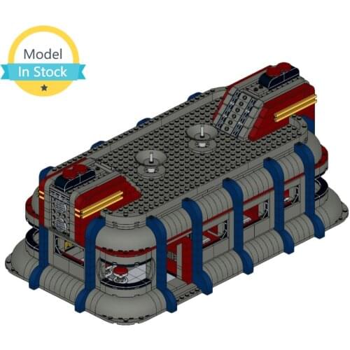 MOC Puzzle Childrens Toy Gifts Brick entertainment and leisure venues Bar Restaurant Dining Hall Scene Building Block Episode