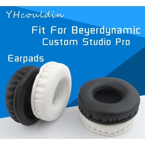 YHcouldin Earpads For Beyerdynamic Custom Studio Pro Headphone Accessaries Replacement Leather