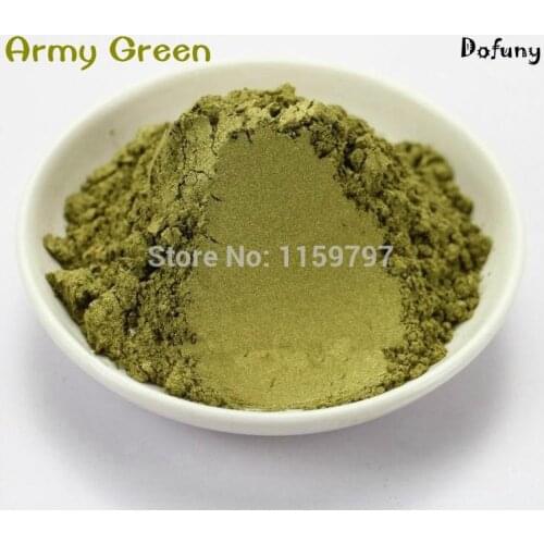 Army Green color for makeup DIY eyeshadow mica powder,soap dye powder