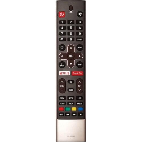 Remote Control HS-7700J for Skyworth Coocaa Voice Android Smart TV Remote Control 58G2A G6 E6D E3 S5G Netflix Google Play