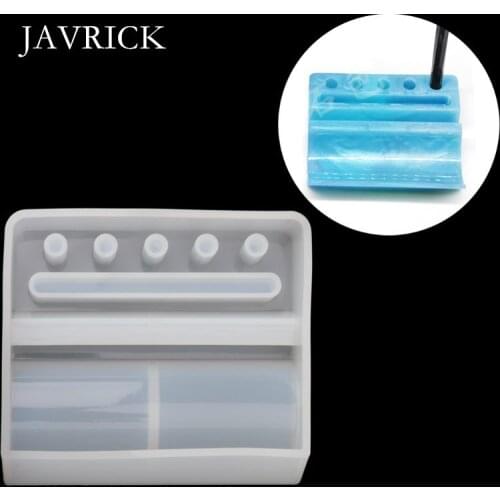 Silicone Mold Card Storage Pen Holder Ashtray Epoxy Resin Mold Craft Tool DIY Pendant Accessories Jewelry Making Tool