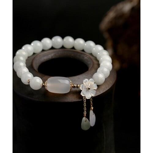 UZZDSS White Bracelets