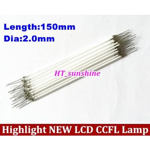 High Quality CCFL 150 mm * 2 mm LCD Backlight Lamp 150mm*2.0MM tube light--50pcs/lot