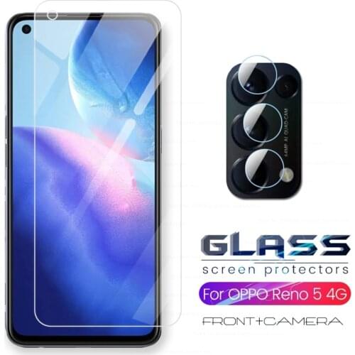 Camera protective glass cover for oppo reno 5 reno5 Renault 5 2020 4g 5g cph2159 6.43'' HD explosion-proof screen protector film