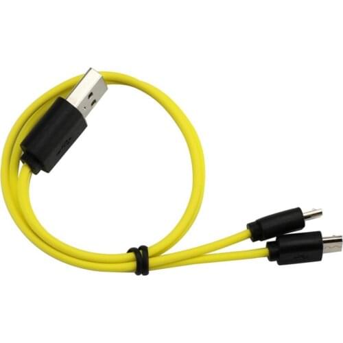 ZNTER Micro USB Charging Cable for USB Rechargeable Battery Universal One Drag 1/2/3/4