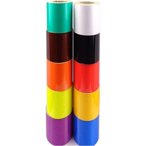 5cmx3m Reflective Bicycle Stickers Adhesive Tape for Bike Safety White Red Yellow Blue Bike Stickers Bicycle Accessories 1pcs