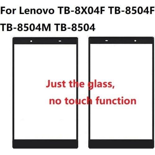 10pcs/lot NEW 8 Inch Tablet PC Touch Screen Glass Outer Panel Front Glass For Lenovo Tab 4 8504 TB-8504 TB-8504X TB-8504F