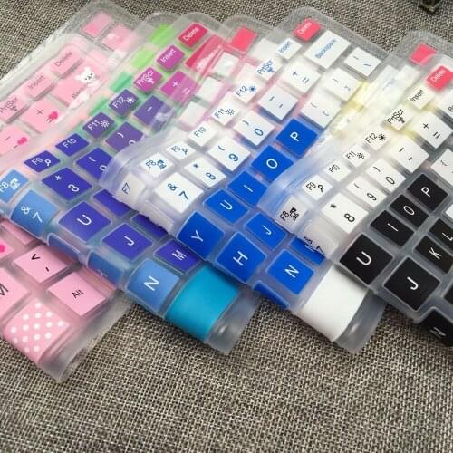 15.6 inch New Silicone laptop keyboard cover skin Protector For Dell XPS 15-9550 15-9560 XPS 15 9560 9550 15.6 inch