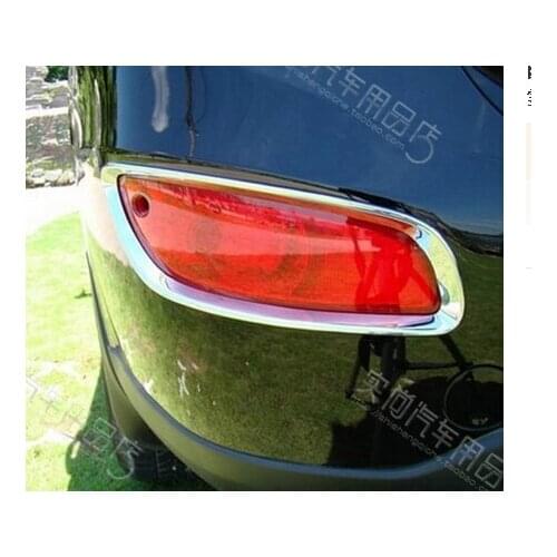 2010-2012 for Hyundai Santa Fe ix45 Chrome Rear Fog Light lamp cover Trim 2pcs/set