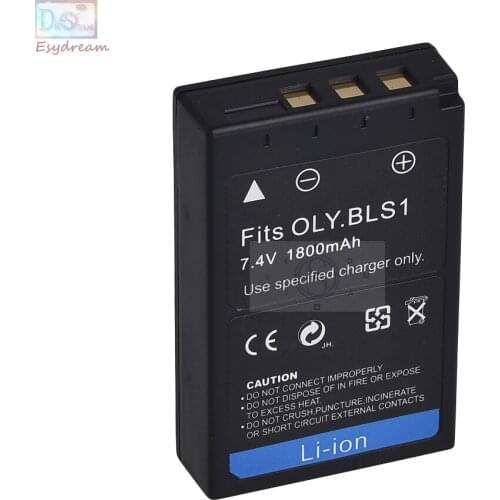 PS-BLS1 BLS1 BLS-1 1800mAh Camera Battery for Olympus E-420 E-410 E-400 E-PL1 EPL1 E-P1 E-P2