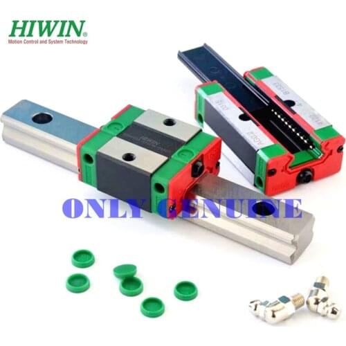 Free Shipping 2pcs HGH15CA HGW15CC And Different Length of Guide Rail Original Hiwin Large Stock Block Linear Rail