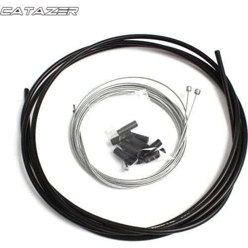 Catazer 1 Set of 2.5m and 2m for Bicycle Gear Shifters for MTB Bike Road Bike Folding Bike Shift Line Brake Pipe Cable