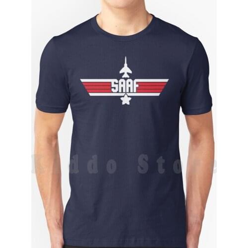 South African Air Force ( Saaf ) Design T Shirt Diy Big Size 100% Cotton