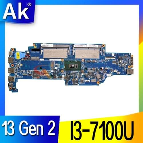 For Thinkpad 13 Gen 2 Laotop motherboard YOGA S2 DA0PS9MB8E0 with CPU I3 7100U SR2ZW FRU 01HW975 DDR4 100% Fully Tested
