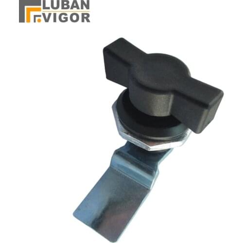 MS714,black handle cabinet lock, Cam locks,for High and low voltage cabinet, distribution box, switchgear, control cabinet
