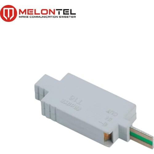 MT-2102 1 Pair Lightning Protection plug For Krone Connection Module with 3 pole arrester