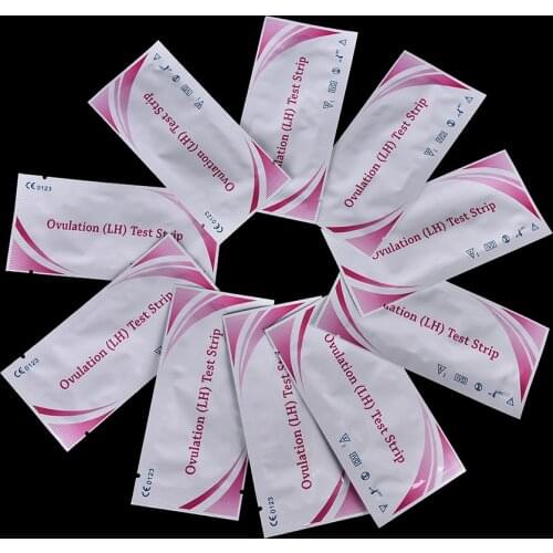 Pack Household PH Test Strip Indicator LH Test Paper For Water Saliva and Urine Testing Measuring Pregnancy/10Pcs New